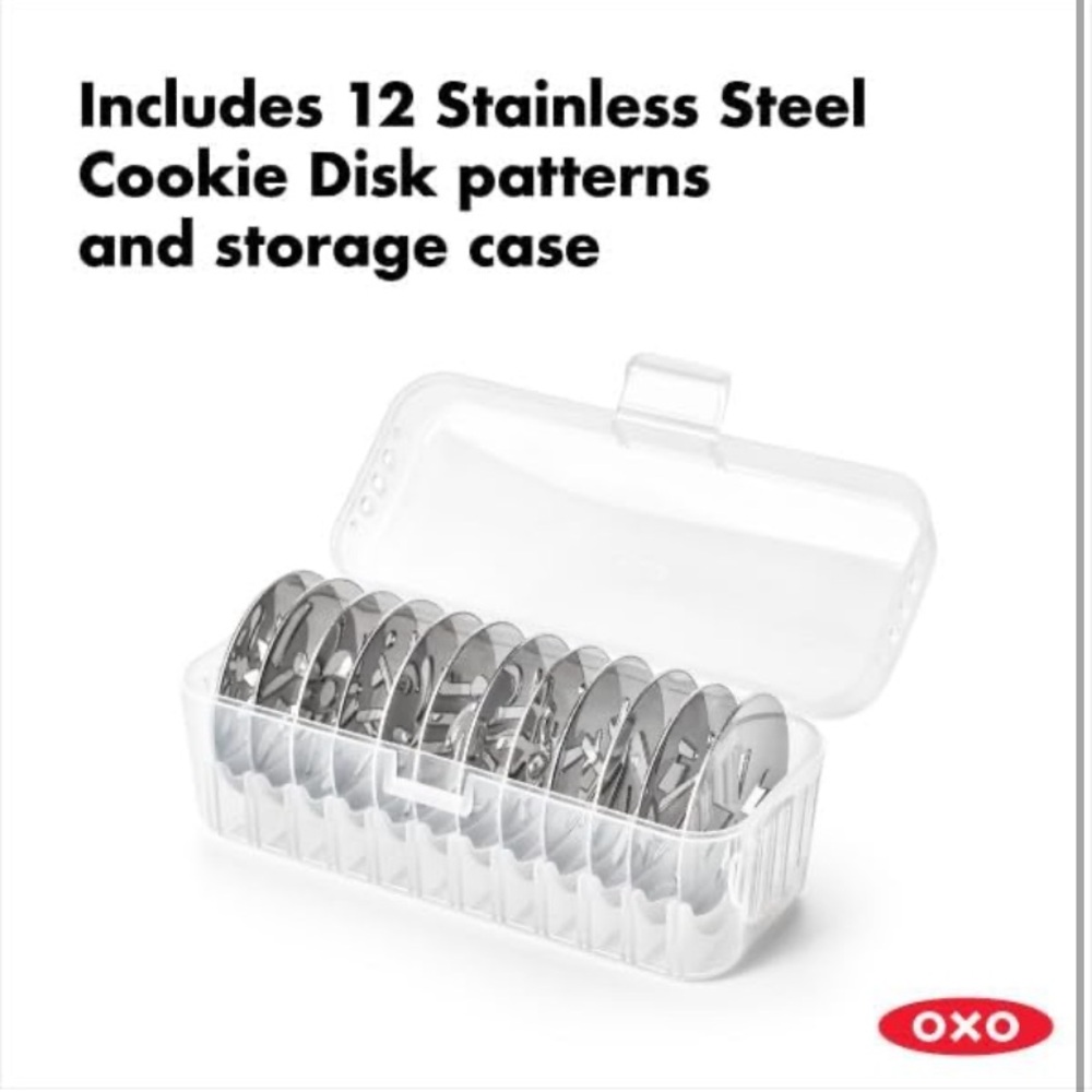 OXO Good Grips 12-Piece Cookie Press Set - Picture 6 of 11